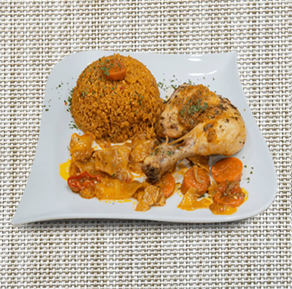 commander poulet à  plat africain test amira